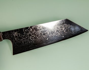 Shu Matsubara ZDP-189 polished Damascus Wa-Bunka 188mm
