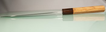 Shu Matsubara ZDP-189 polished Damascus Wa-Santoku 185mm