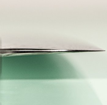 Hatsukokoro Ginga ATS-34 Nickel Damascus Wa-Bunka 185mm Wenge