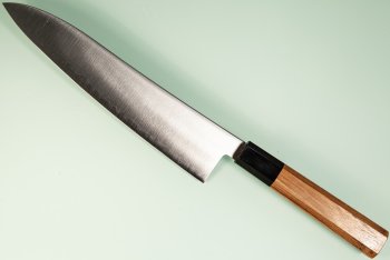 Hatsukokoro Hayabusa HAP40 Wa-Gyuto 215mm Teak