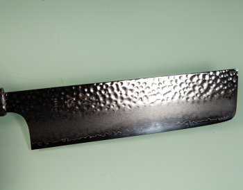 Hatsukokoro VG10 Tsuchime Wa-Nakiri 170mm Teak