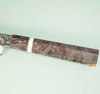 Hatsukokoro VG10 Damascus Tsuchime Wa-Petty 150mm