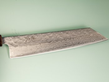 Tsunehisa 440C Dama Washiji Wa-Kiritsuke 215mm Oak