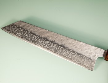Tsunehisa 440C Dama Washiji Wa-Kiritsuke 215mm Oak