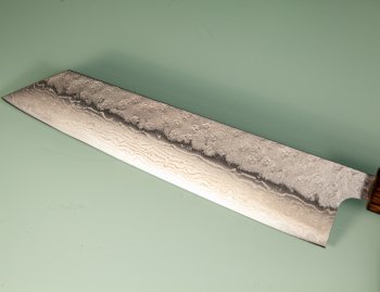 Tsunehisa 440C Dama Washiji Wa-Kiritsuke 215mm Oak