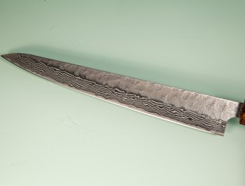 Tsunehisa 440C Dama Washiji Wa-Sujihiki 245mm Oak