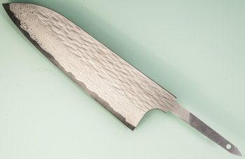 Nigara VG-XEOS Tsuchime Damascus Wa-Santoku 170mm Klinge