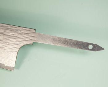 Nigara VG-XEOS Tsuchime Damascus Wa-Santoku 170mm Klinge