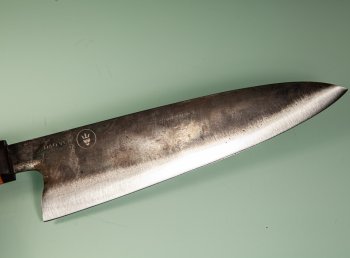 Dao Vua Leaf Spring Kurouchi Gyuto 210mm