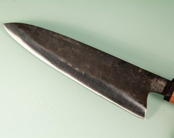 Dao Vua Leaf Spring Kurouchi Gyuto 210mm