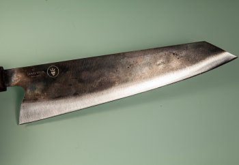 Dao Vua Leaf Spring Kurouchi Kiritsuke 240mm