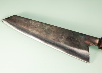 Dao Vua Leaf Spring Kurouchi Kiritsuke 240mm