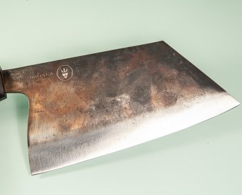 Dao Vua Western Kurouchi Kiri Cleaver 180mm