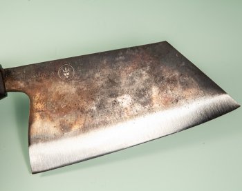 Dao Vua Western Kurouchi Kiri Cleaver 180mm