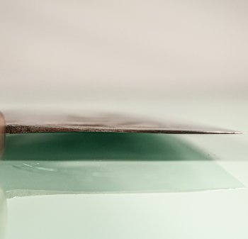 Dao Vua Leaf Spring Kurouchi Kiri Cleaver 180mm