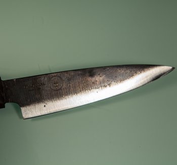 Dao Vua Leaf Spring Kurouchi Petty 120mm