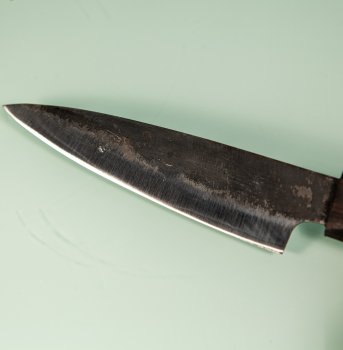 Dao Vua Leaf Spring Kurouchi Petty 120mm