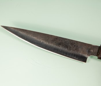 Dao Vua Leaf Spring Kurouchi Petty 155mm