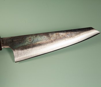Dao Vua Leaf Spring Kurouchi Honesuki 150mm