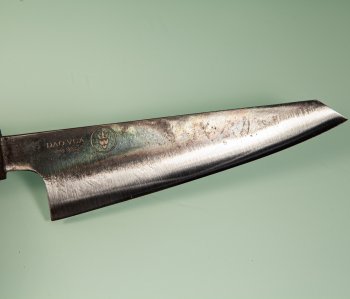 Dao Vua Leaf Spring Kurouchi Honesuki 150mm