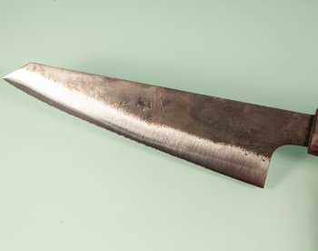 Dao Vua Leaf Spring Kurouchi Honesuki 150mm