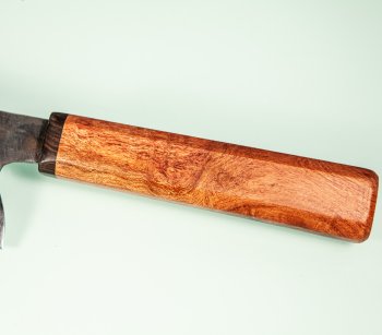 Dao Vua Leaf Spring Kurouchi Nakiri 160mm