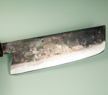Dao Vua Leaf Spring Kurouchi Nakiri 160mm