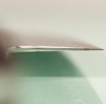 Nigara R2 Anmon Damascus Santoku 170mm Ironwood