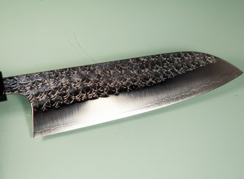 Yoshimi Kato SG2 Minamo Wa-Santoku 170mm Wenge