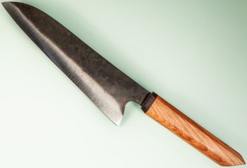 Dao Vua Western Kurouchi Santoku 190mm