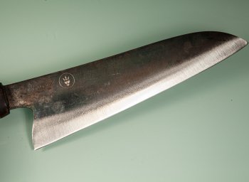 Dao Vua Western Kurouchi Santoku 190mm
