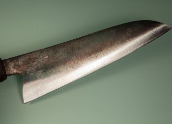 Dao Vua Western Kurouchi Santoku 190mm