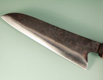 Dao Vua Western Kurouchi Santoku 190mm