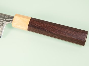 Tsunehisa SLD Damascus polished Wa-Gyuto 215mm RWO