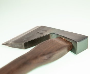 Mizuno Seisakujo Warikomi Jigata Masakari 570g flamed handle, 010-131