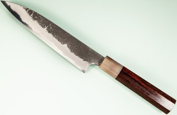 Mazaki Kurouchi Nashiji Wa-Petty 155mm Rosenholz/Bffelhorn