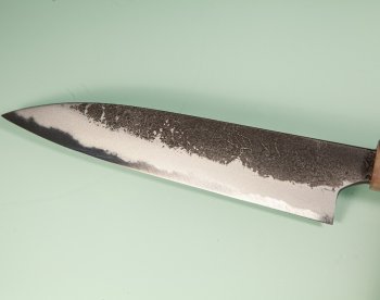 Mazaki Kurouchi Nashiji Wa-Petty 155mm Rosenholz/Bffelhorn