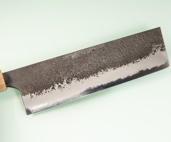 Mazaki Kurouchi Nashiji Wa-Nakiri 170mm Rosenholz/Bffelhorn