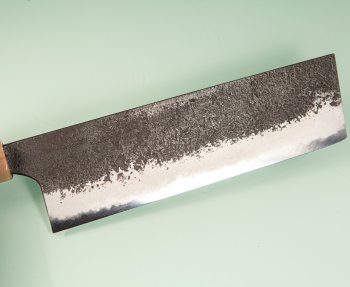 Mazaki Kurouchi Nashiji Wa-Nakiri 170mm Rosenholz/Bffelhorn