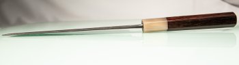 Mazaki Kurouchi Nashiji Wa-Nakiri 170mm Rosenholz/Bffelhorn