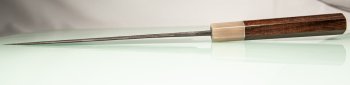 Mazaki Kurouchi Nashiji Wa-Gyuto 215mm Rosenholz/Bffelhorn