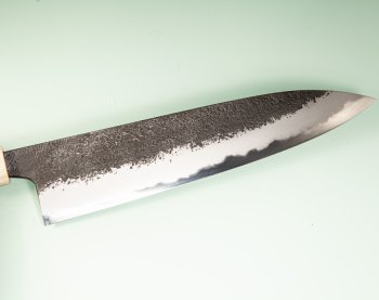 Mazaki Kurouchi Nashiji Wa-Gyuto 245mm Rosenholz/Bffelhorn