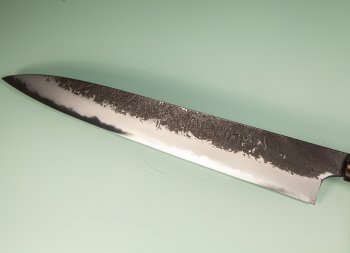 Mazaki Kurouchi Nashiji Wa-Sujihiki 275mm Rosenholz/Bffelhorn