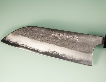 Shu Matsubara AO2 Nashiji Wa-Santoku 170mm Walnuss