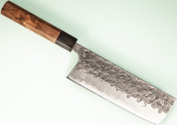 Shu Matsubara AO2 Tsuchime Wa-Nakiri 160mm Walnuss