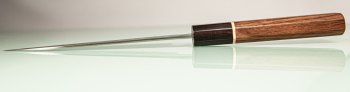 Shiro Kamo AS Damascus Wa-Petty 140mm Walnuss/Ahorn/Ebenholz