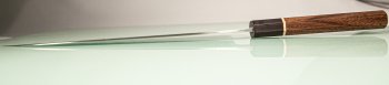 Shiro Kamo AS Damascus Wa-Gyuto 245mm Walnuss/Ahorn/Ebenholz