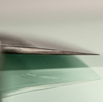 Shu Matsubara AO2 Nashiji Wa-Gyuto 180mm Walnuss