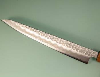 Tsunehisa AS Tsuchime Wa-Sujihiki 245mm burnt Oak