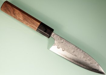 Shu Matsubara AO2 Tsuchime Wa-Petty 120mm Walnuss